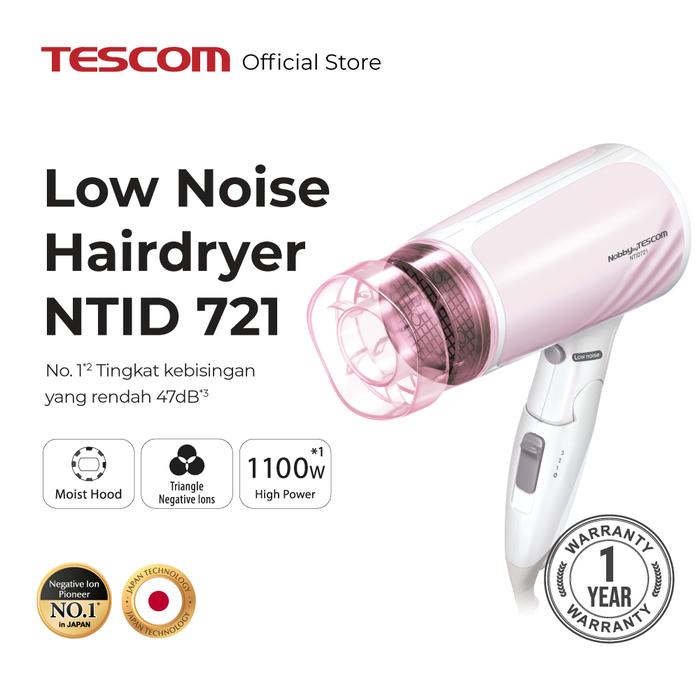 Gambar Tescom Ion Hair Dryer / Pengering Rambut NTID721 dari Tescom Indonesia Kota Bekasi Tokopedia