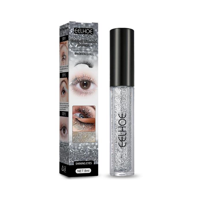 Gambar EELHOE Glitter Glam Lash Mascara – Volume Instan, Kilauan Mengilap & Tahan Noda Waterproof Eyelash untuk Semua Jenis Bulu Mata dari EasyGo shopping Kota Tangerang Tokopedia