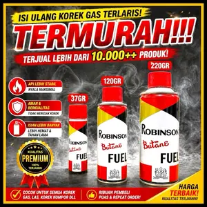 Refill Gas ROBINSON 120 Gram Refill Isi Ulang Minyak Korek Api MURAH 120gr 220gr 37gr 220 gram 37 gram 220 gr 37 gr 120 gr