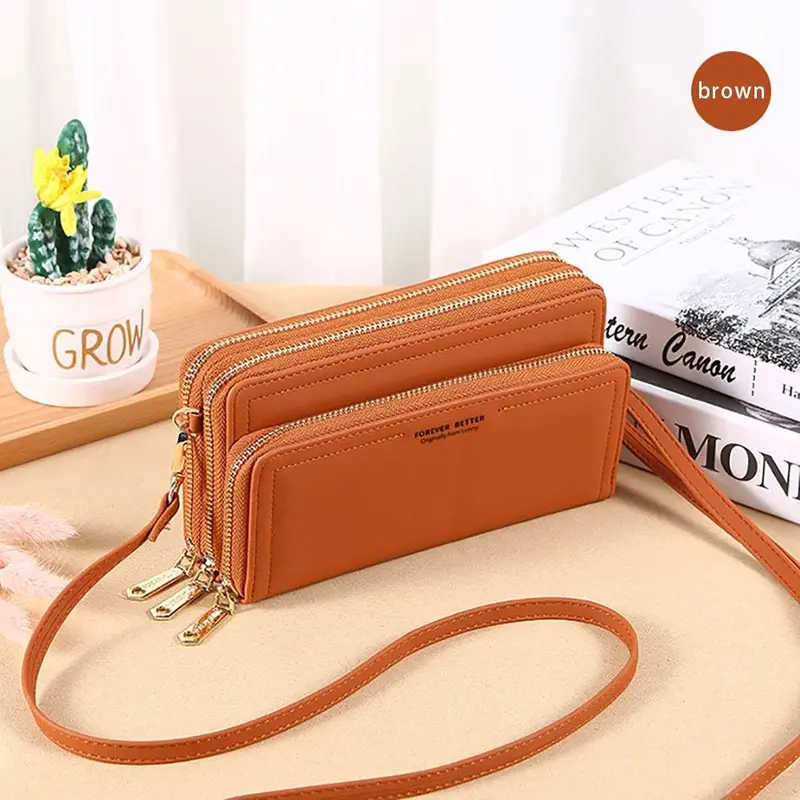 Dompet Tas Wanita untuk Handphone Terbaru Dompet Cewek Selempang Fashion Korea Style Kondangan Pesta Luxury Trendy Kulit Kartu 3