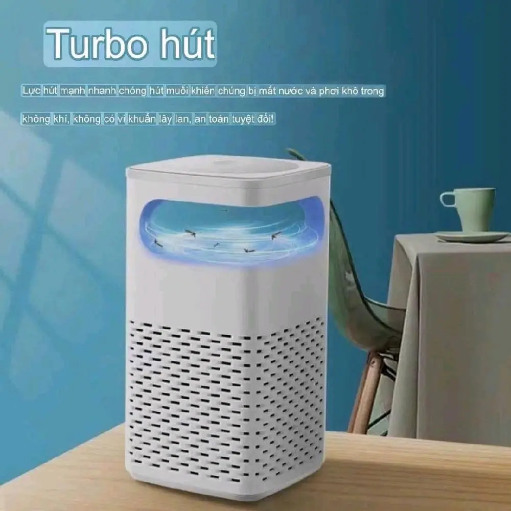 Đèn bắt muỗi thông minh mẫu mới , máy bắt muỗi tự động có bóng led kiêm đèn ngủ