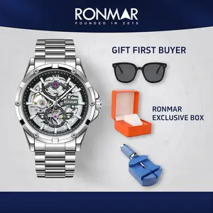 Ronmar Jam Tangan Pria Sporty dengan Desain Mewah dan Tampilan Elegan untuk Gaya Aktif dan Stylish