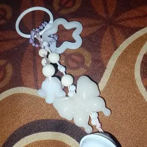 Bag Charm Lonceng Kupu Kelopak Ganci Gantungan Tas Ring Aksesoris Tas G44