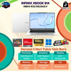 Infinix XBOOK B14 Ryzen 5 5500U | 8GB RAM 256GB SSD | 14” WUXGA IPS | Windows 11