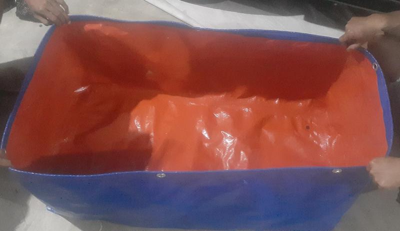 Product Introduction of TERPAL KOLAM A20 UK. 100×50×50 KOREA QUALITY + PEMBUANGAN 17