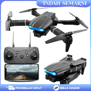 Drone E88pro 4K kamera Ultra HD Foldable Drone Lipat Single Camera