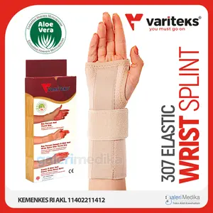 Variteks 307 Elastic Wrist Brace Splint - Penyangga Pergelangan Tangan