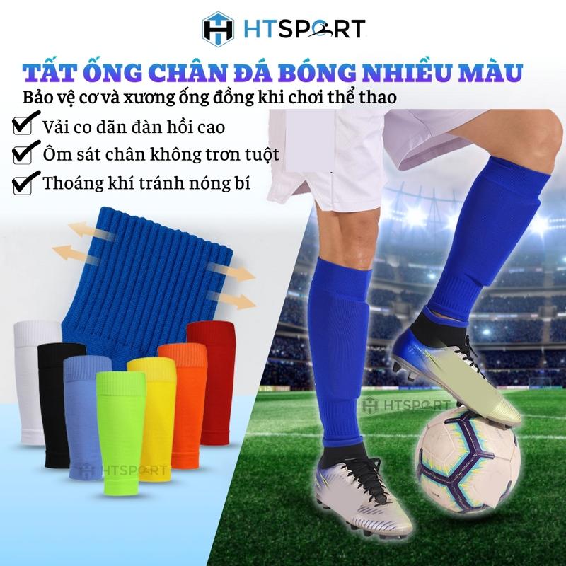 Vớ Thể Thao Tất Ống Chân Bóng Đá Tất Đá Banh Mang Ống Đồng Hổ Trợ Tập Luyện Sport