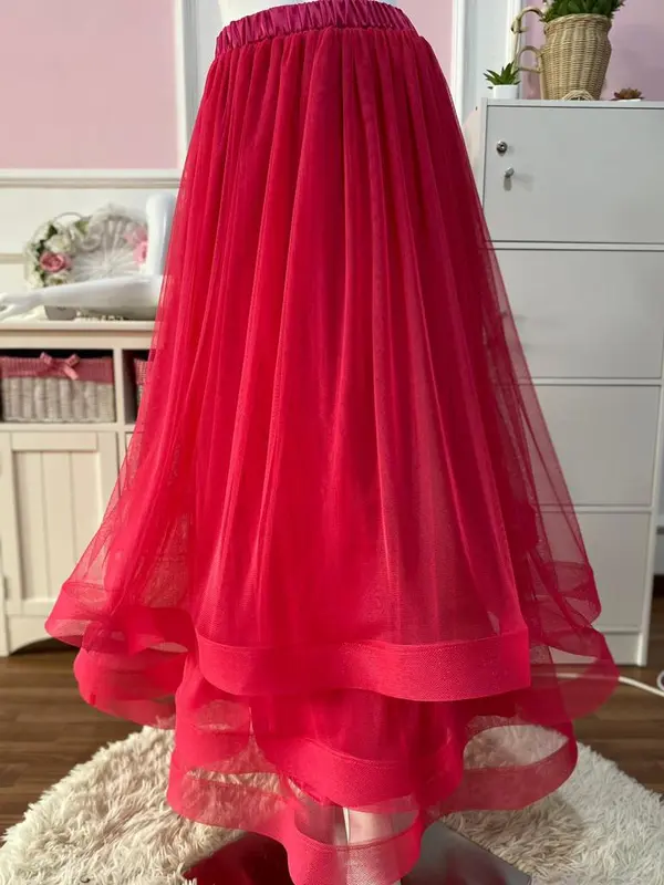 Rok Tutu / Rok Kekinian / Rok Tile / Rok Korean Style Wanita Pesta Mewah 7