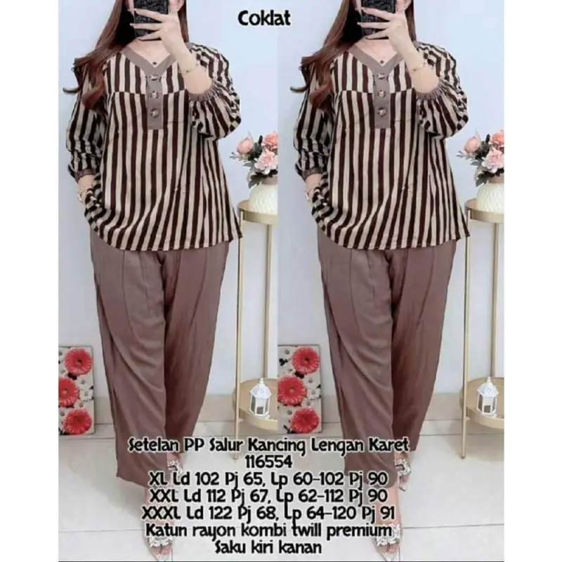 TERBARU SETELAN PP SALUR TERBARU/SETELAN ZEBRA JUMBO 1