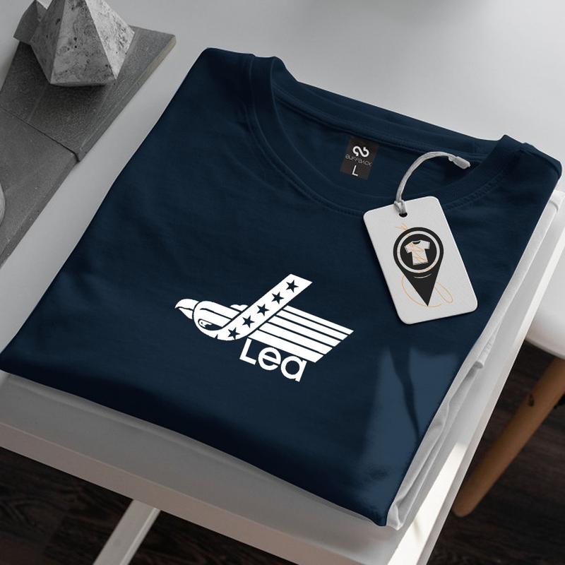 BELIK BAJU PROMO ..!!! Kaos Lengan Pendek Lea Text Putih Premium Pria Dan Wanita Quality Kaos Kekinian/ Kaos Kata-kata Sablon 3
