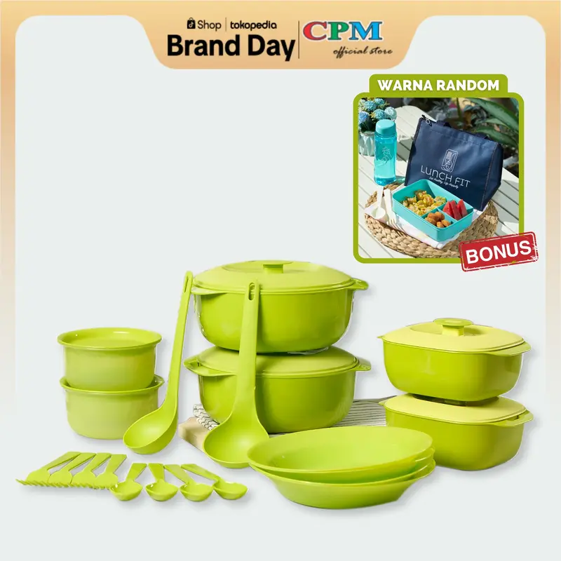 Exclusive Crehom-CPM optimus set of 18 pcs gratis tas bekal asuka 1 set 0