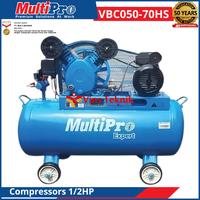 Gambar MULTIPRO VBC 050/70 1/2HP Air Compressor V-Belt Kompresor Angin VBC050/70 dari Vins Teknik Bekasi Kota Bekasi 1 Tokopedia