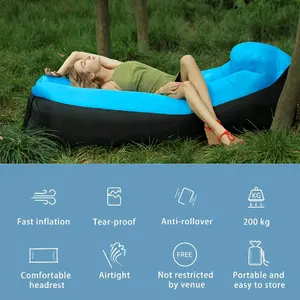 Lazy Bag Kursi Malas Angin Sofa Airbed Inflatable Lazy Bean Bag