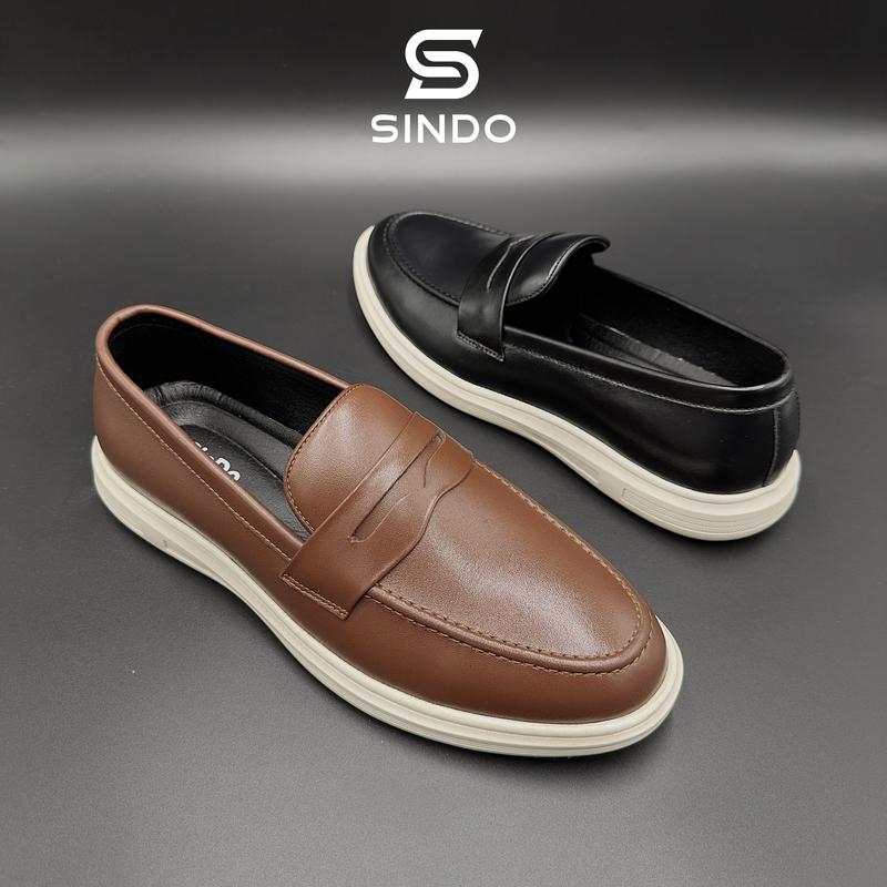 Giày Loafer Nam SinDo Đế Bệt Thể Thao Năng Động,Tiện Dụng