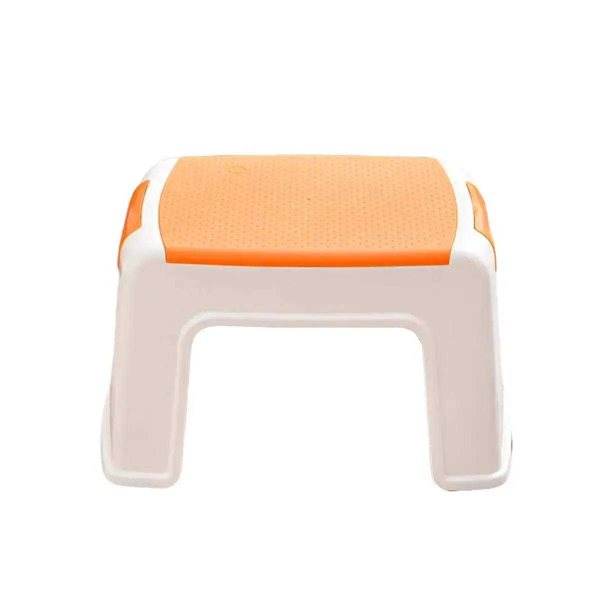 Bangku Jongkok Plastik Warna Orange Biru Model Kursi Anak Ngaji Estetik Mini Furniture | A1301