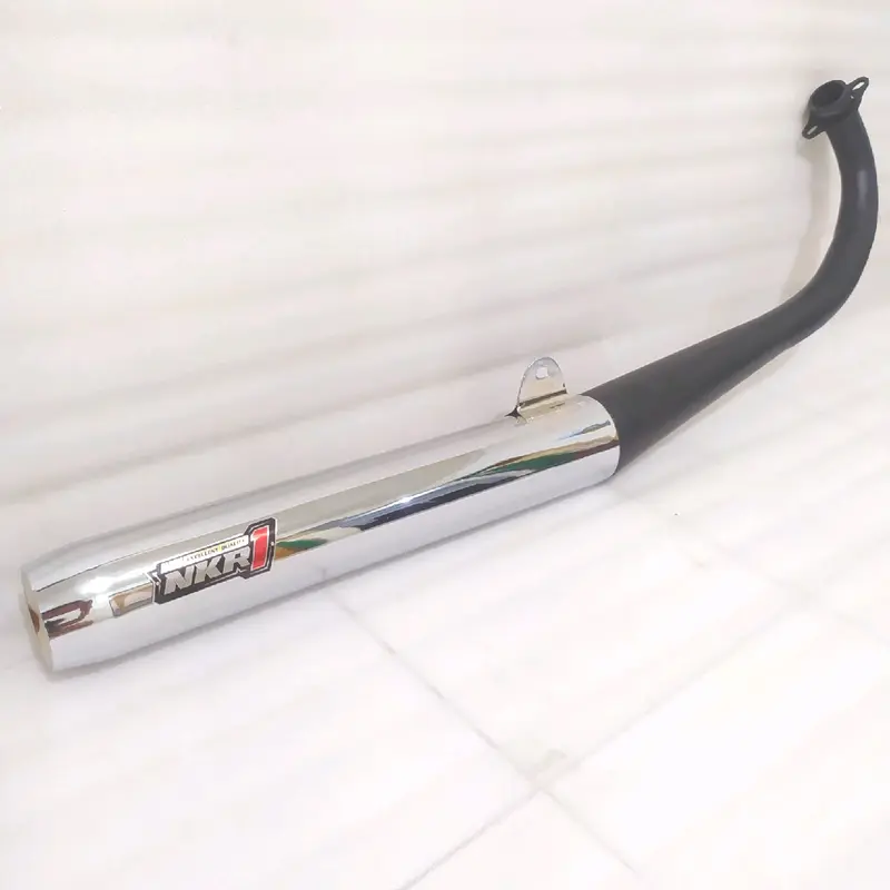 Knalpot Rx King Setengah Dewa Full Power Pedes Original NKR1 Excellent Quality Motorcycle Mesin 4