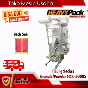 Mesin Packing Kemas Sachet Otomatis Butiran Bubuk FZX-500BS HEAVYPACK