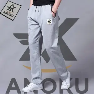 Celana Training Jogger Pants Sweatpants Premium Warna Acak Pria Wanita Abu Regular Sport