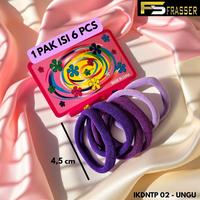 Gambar Ikat Rambut Donat Karet Rambut Korea IKRB 07 Elegan Hiasan Scrunchies 1 Pak Isi 6 PCS Diameter 4.5 cm Warna Random Coklat - 6 PCS IKDNTP 02 MACAROON dari Frasser Kota Surabaya 1 Tokopedia