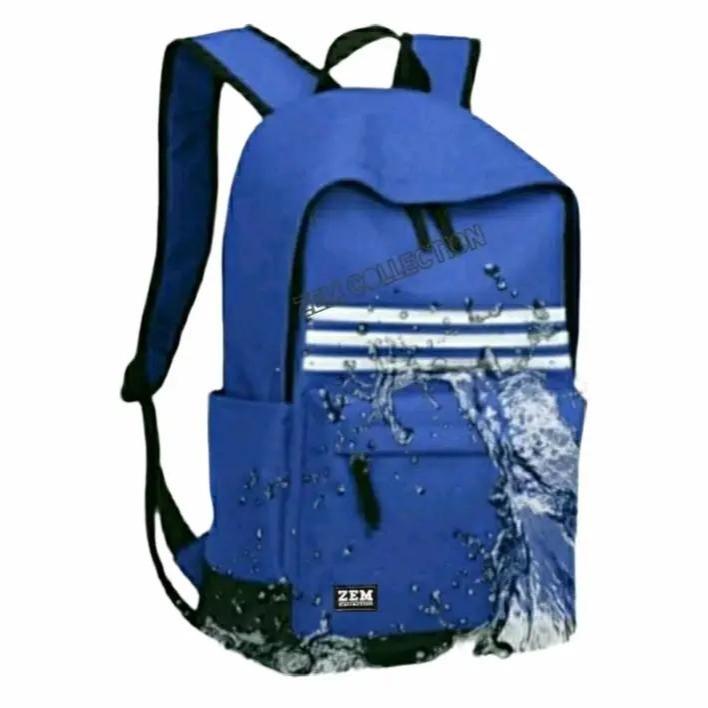 Tas Punggung Style Pria Wanita Tas Ransel Casual Distro Sekolah, Kuliah Kerja Tas Punggung Backpack FGH76GK Ylaksma Officiall. Polos Canvas Dewasa jansport id 5