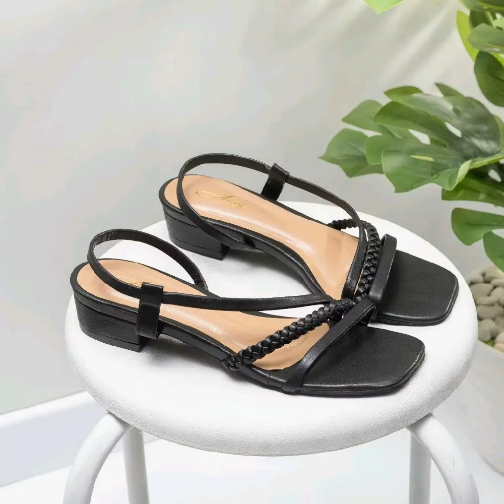 Sandal Akyra Sandal Hak Tahu 3cm - Sandal estetik Wanita - Shoes kantor