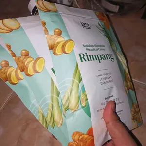[BPOM] 3 Teh Rimpang Detoplus - Teh Celup Instan Minuman  Rempah Alami Jahe Kunyit Lengkuas Sereh - BPOM Halal & Original Herbal Tea