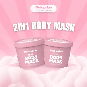[BUNDLING 2 PCS] 2 IN 1 BODY MASK NATOOSKIN niacinamide anti-penuaan masker tubuh