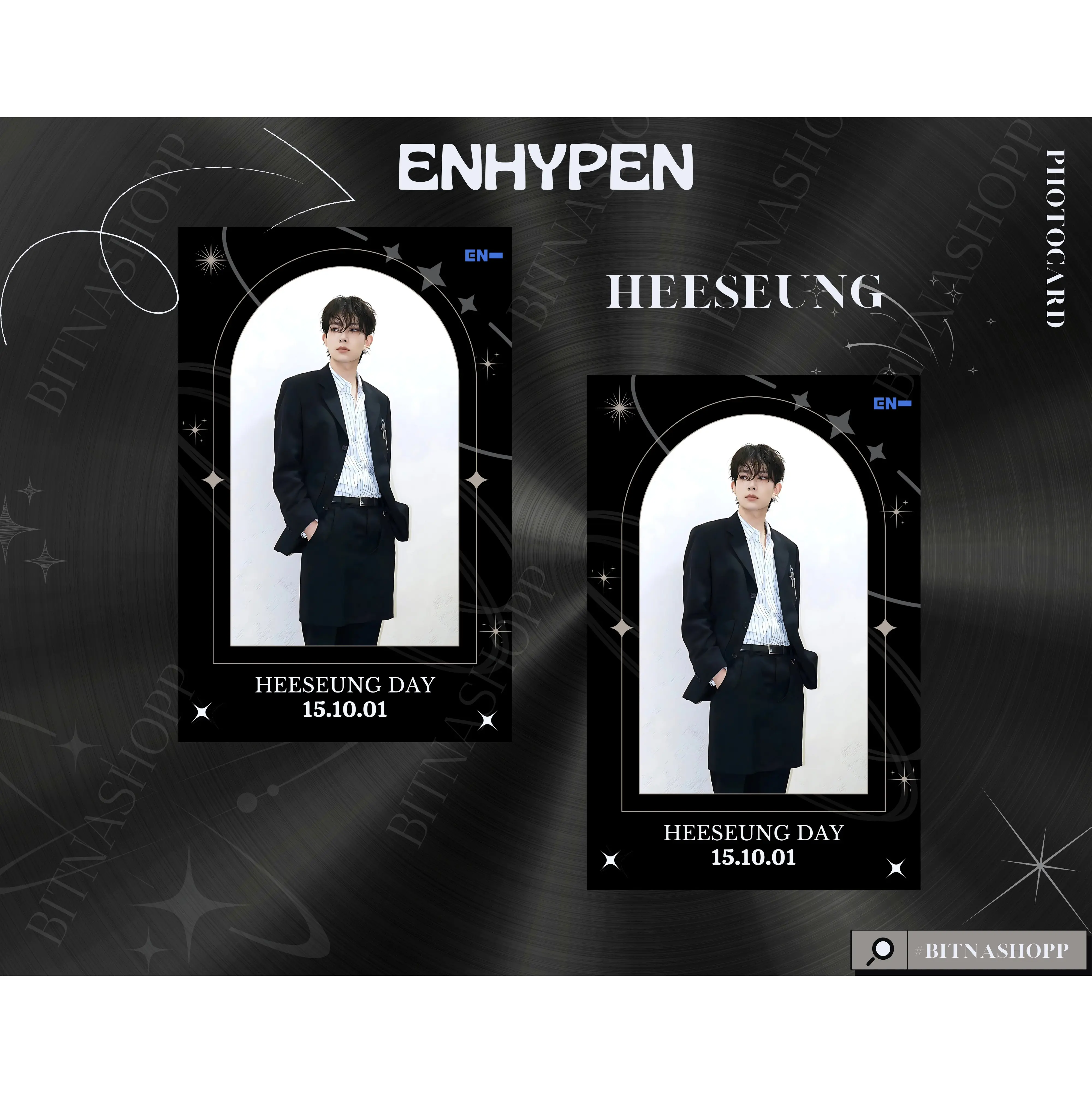 PHOTOCARD ENHYPEN MONOKROM 1SISI (HARGA 1 PCS + LAMINASI 2 SISI) BITNA JPOP KPOP CARDS IDOL BIAS JAPAN KOREA JEPANG UNOFFICIAL HEESEUNG JAKE JAY JUNGWON NIKI SUNGHOON SUNOO READY STOCK !