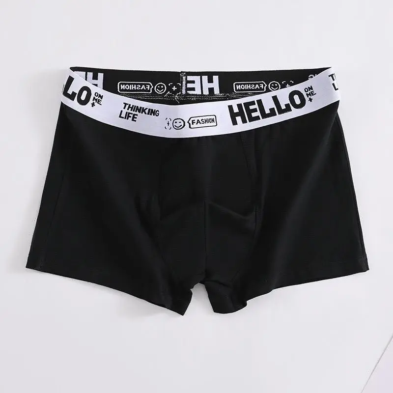 3, 6, 12Pcs CD Haode Hello 3105 Celana Dalam Boxer Pria 6