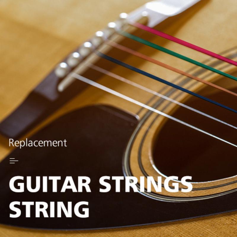 Guip Color String Ukunili Brand Color Guitar Strings + Color Pick - TikTok Shop Malaysia