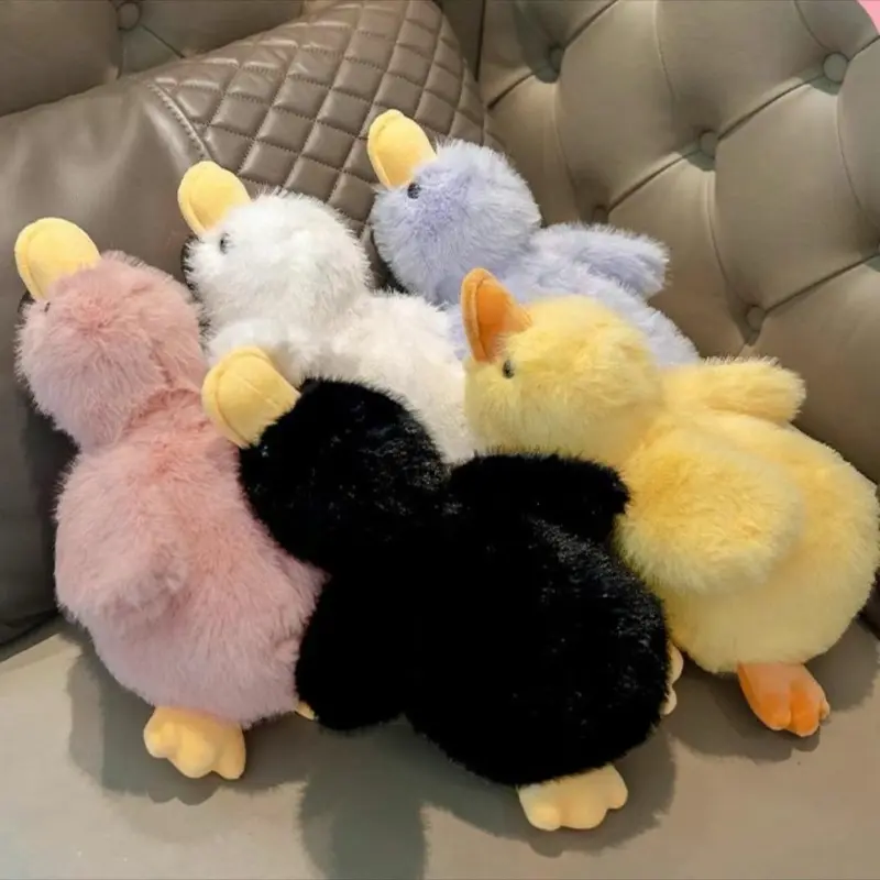 Gấu vịt lông kim chồn siêu mịn ạ size 47cm tính từ mỏ đến chân TOY