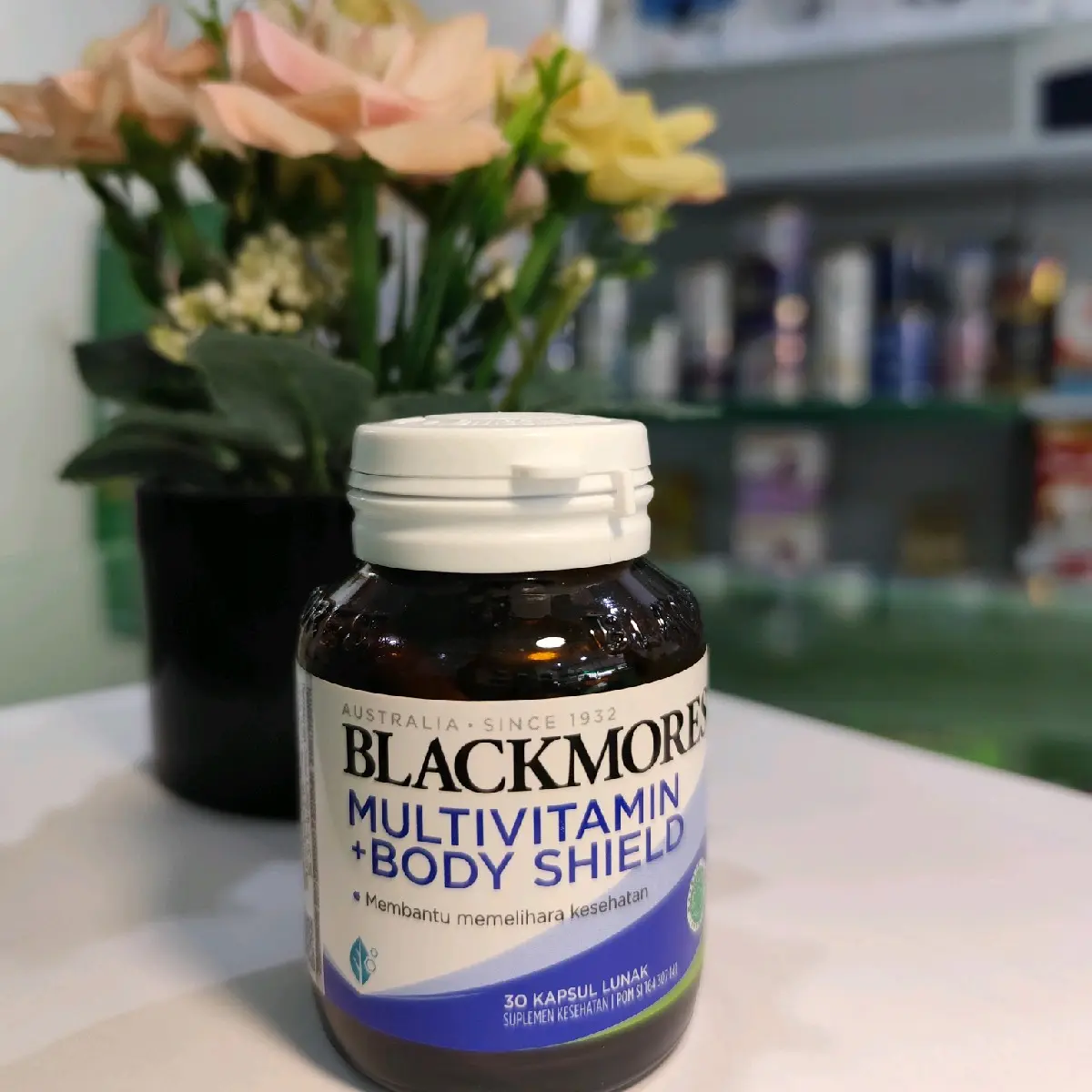 BLACKMORES MULTIVITAMIN + BODY SHIELD 30 KAPSUL LUNAK