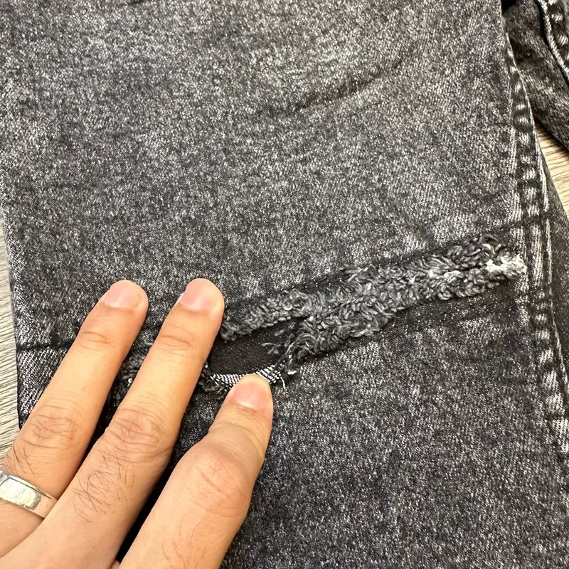 [BELI 1 DIKIRIM 2] Celana Ripped Jeans Karet Tidak Tembus + DOMPET “ JL07 “ 3