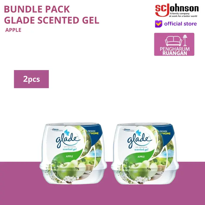 Glade Scented Gel - Pengharum Ruangan (Bundle pack) 3