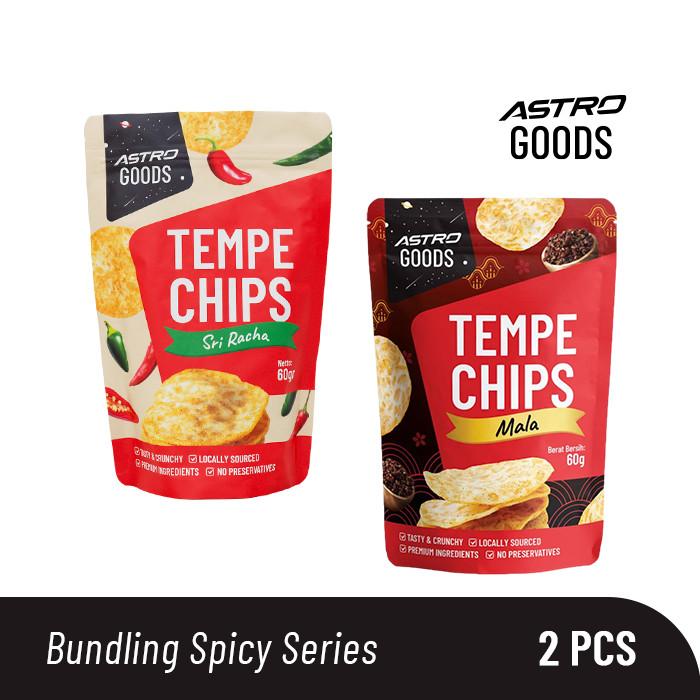 Gambar Tempe Mala Astro Goods 60gr +Tempe Sri Racha Sauce 60gr - Astro Goods dari Astronauts.id Kota Administrasi Jakarta Barat Tokopedia