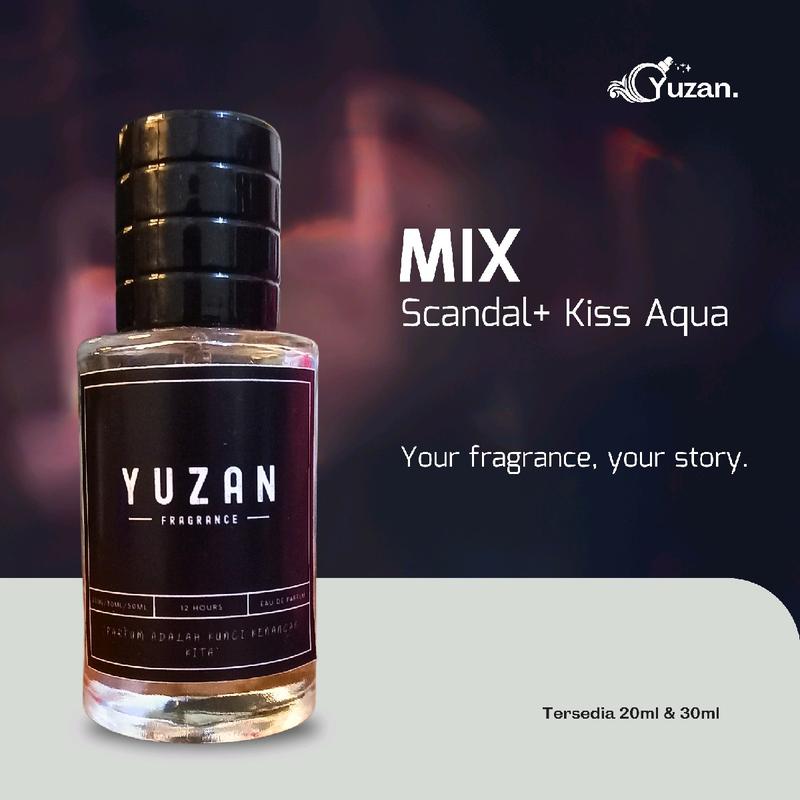 Mix Parfum Pria Wanita Seger tahan lama | Parfum Mix Uniseks mewah | YUZAN | 1