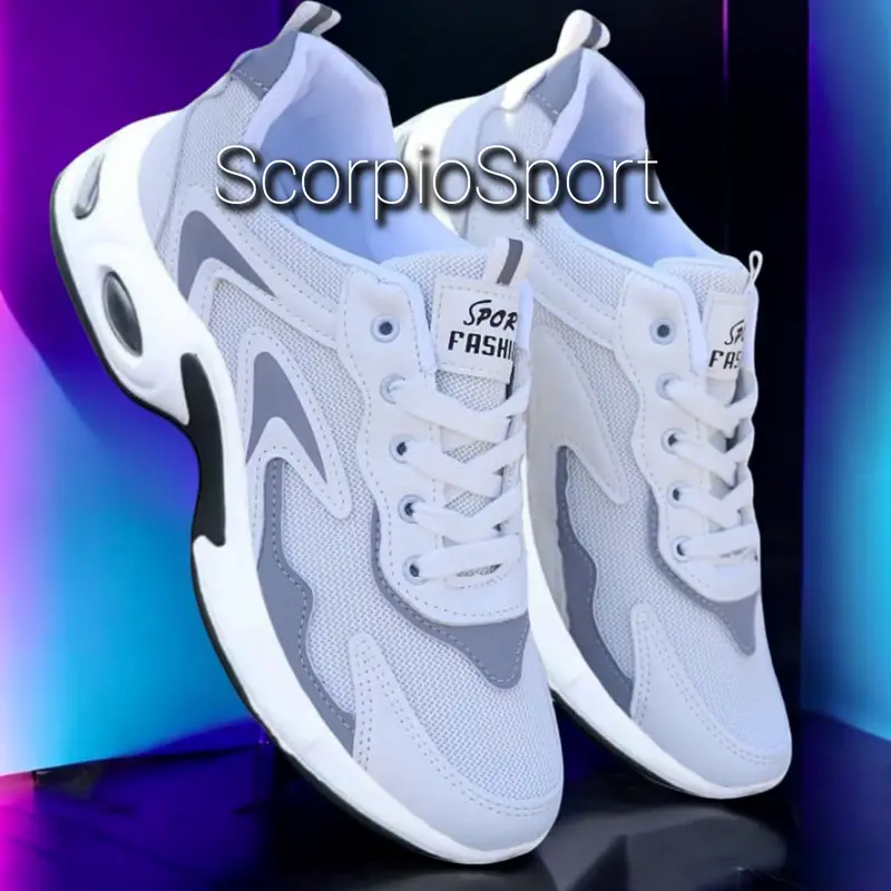 SP44G sepatu pria cowok cowo wanita cewek cewe olahraga sekolah sport sneakers lari murah dewasa HITAM 39