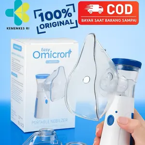 Nebulizer Portable Alat Bantu Penapasan / Alat Nebulizer Anak / Nebulizer / Vapor Asthma Inhaler / Gerapi Pernafasan Nebulizer Asma / Cocok untuk anak Dewasa Asli uap batuk pilek ( alatnya saja )