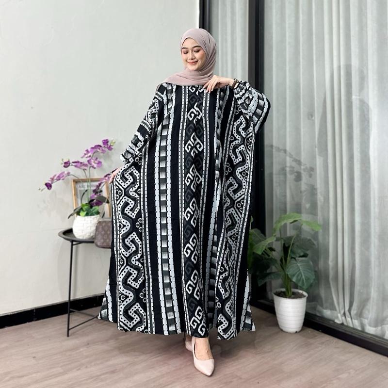 Gamis Kaftan Songket Tebal Muslimah 2