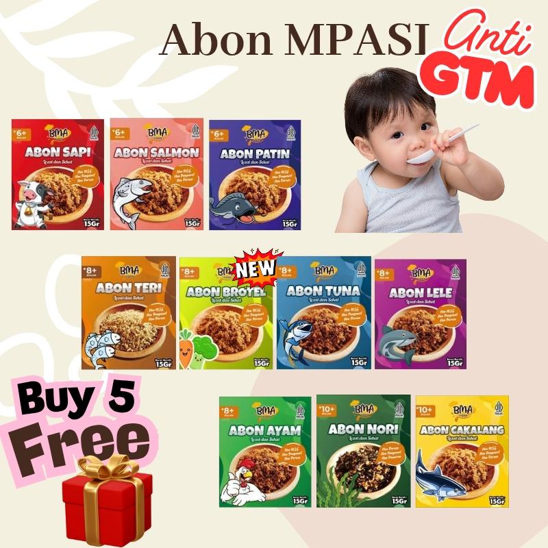 Abon MPASI BMA Food BB Booster Bayi NON MSG Abon Bayi Anak