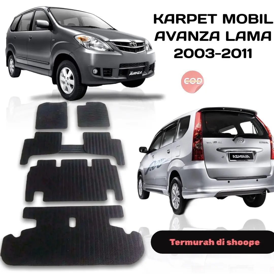 KARPET MOBIL AVANZA LAMA 2003-2011 FULLSET Car Karet