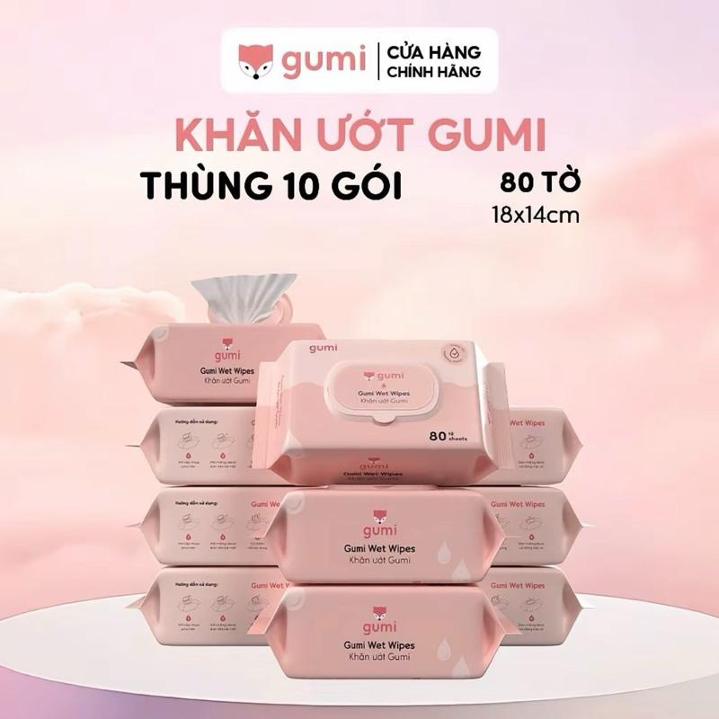 Thùng 10 gói khăn ướt HANKY 100 tờ - không cồn không mùi cao cấp cho gia đình