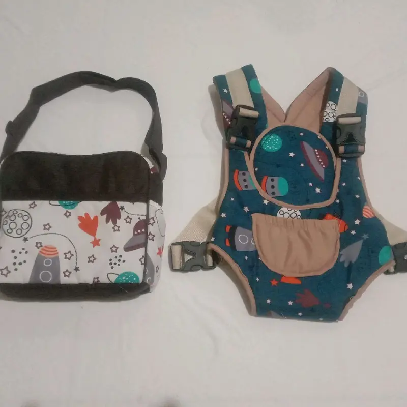 Set gendongan bayi depan multi tas kecil karakter Perlengkapan 4