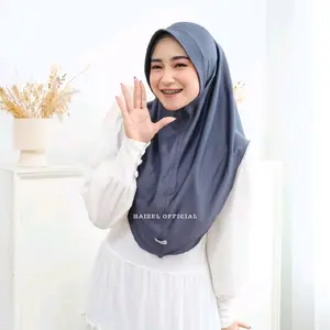 Bergo Hamidah SIZE M  / Hijab Simpel / Bergo Instan By Haizel