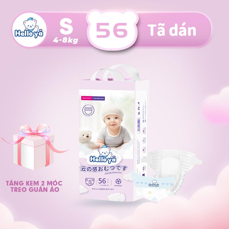 Quần Tã Bỉm Hello ya Trẻ Em dạng quần 56-miếng bao gói khuyến mại kích cỡ S L M XL XXL XXXL dán tất cả các kích cỡ Cho Bé Bỉm Quần