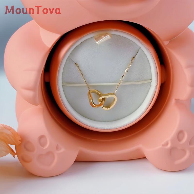Product Introduction of Forever Rose Teddy Bear Jewelry Box Gifts Couple Gift/Gift for girlfriend/Gift for mom/Gifts for daughter/Birthday/Anniversary/Gift 16