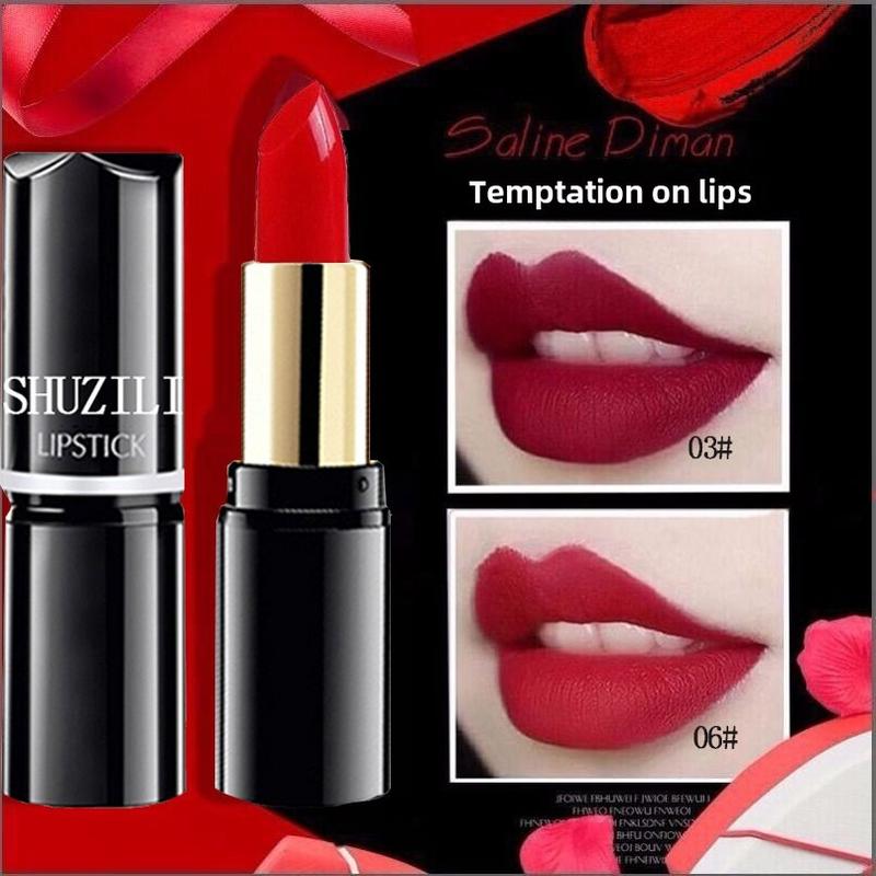 Product Introduction of Round tube lipstick lipstick moisturizing models moisturizing easy to color not easy to fall cosmetics Gloss Lipgloss Makeup Glossy 14