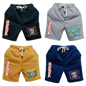 Celana Pendek Anak Laki-Laki-Perempuan-Motif Roblox Angka Robot Lucu.1-9 Tahun Fashion