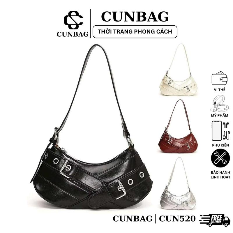   Deal Độc Quyền  Túi Xách Nữ Kẹp Nách Đeo Vai Fasho Phong Cách Cá Tính Thời Trang Tết CUN520 